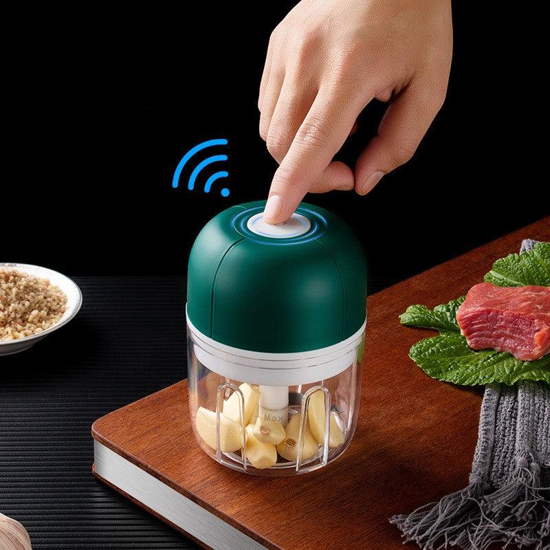 Home Wireless Electric Garlic Puree Machine Hit Garlic Mini Cooking Machine  – Whimsicaloasis