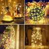 32m/22m/12m/7m Solar LED Light Outdoor Festoon Lamp Garden Fairy Light String 1~2PC Waterproof Christmas Garland Yard Decoration - Whimsicaloasis
