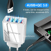 4USB5V3A Charger Mobile Phone Multi-port Charger - Whimsicaloasis